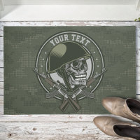 Soldat de Camo militaire personnalisé : crâne et a