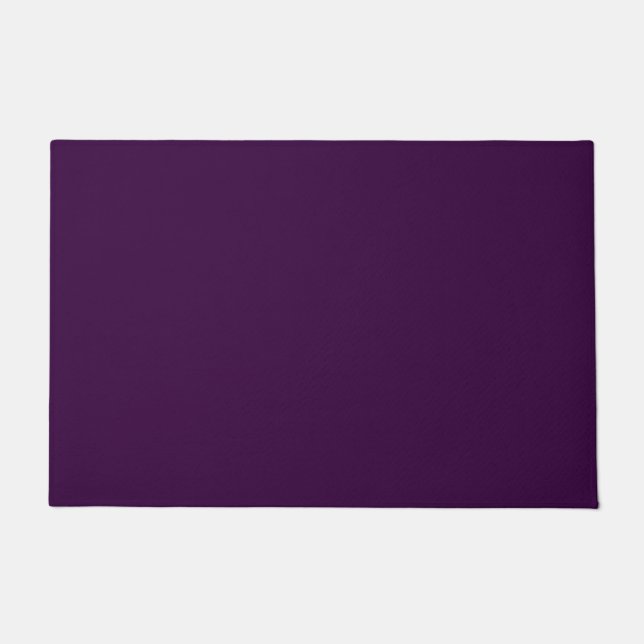 Paillasson Solid deep purple dark (Devant)