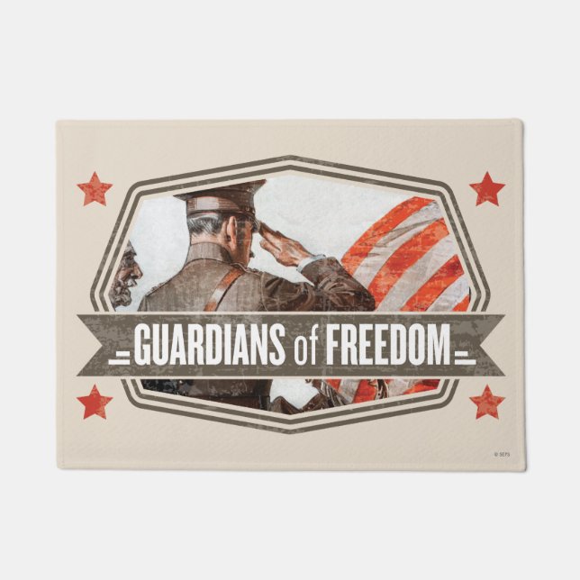 Paillasson Solider-Guardian de la liberté (Devant)