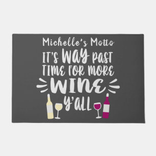 Paillasson Son Chemin Passé Pour Le Vin Yall Drôle