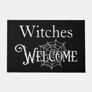 Paillasson Sorcières Bienvenue Halloween Doormat