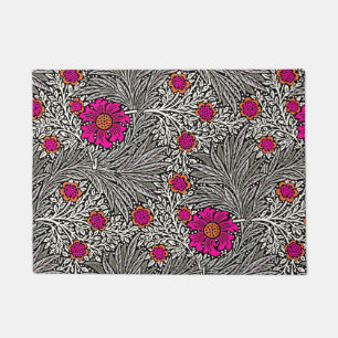 Paillasson Souci de William Morris, gris/gris, et blanc