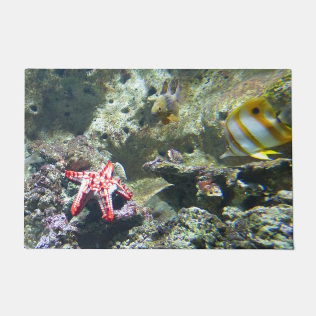 Paillasson Sous l'eau World Porte Mat (Devant)