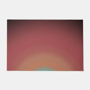 Paillasson Southwestern Southwest Desert Rainbow Art Design