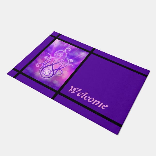 Paillasson Spirit Violet Flame Design + vos idées (Incliné)