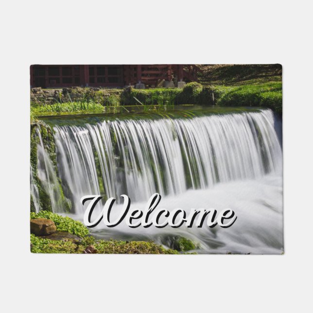 Paillasson Spring Falls at Hodgson Welcome Doormat (Devant)
