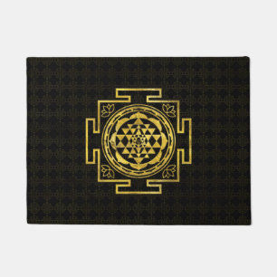 Paillasson Sri d'or Yantra/Sri Chakra