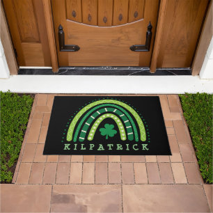 Paillasson St. Patrick's Day Boho Rainbow Shamrock