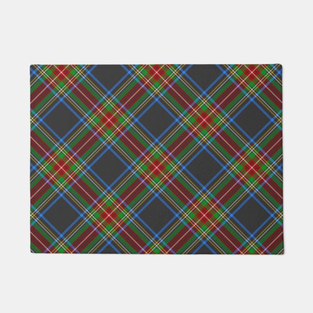 Paillasson Stewart Stuart Clan Tartan Plaid (Devant)