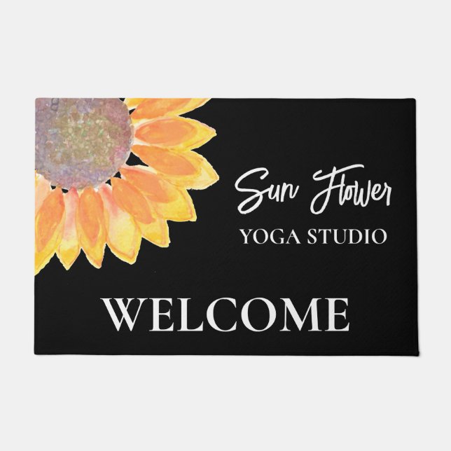 Paillasson Studio Yoga Sunflower (Devant)
