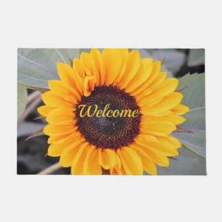 Paillasson Sublime Mat de porte de tournesol