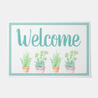 Succulents pots tendance Bienvenue