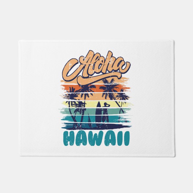 Paillasson Surf - Aloha Hawaii (Devant)