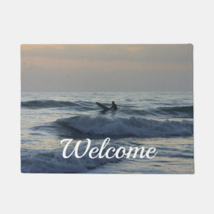 Paillasson Surfer Await Welcome Doormat