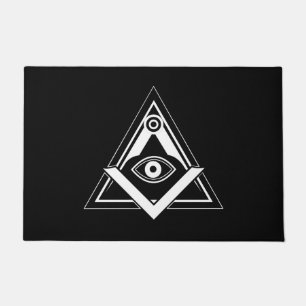 Paillasson symbole de la franc-maçonnerie
