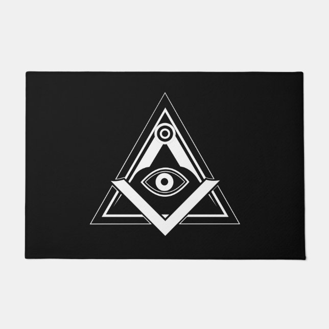 Paillasson symbole de la franc-maçonnerie (Devant)