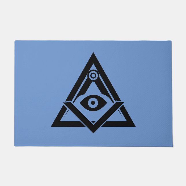 Paillasson Symbole franc-maçonnerie (Devant)