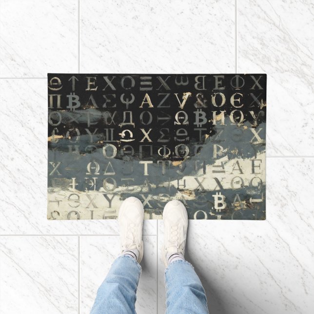 Paillasson Symboles de Bitcoin (Style : 14) (Intérieur)