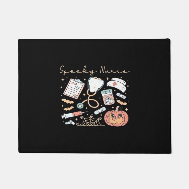 Paillasson T-shirt éffrayante Nurse Life surdimensionné (Devant)