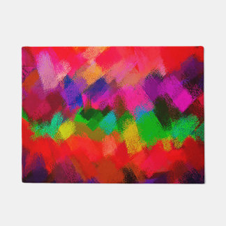 Paillasson Tableau coloré Abstrait #3