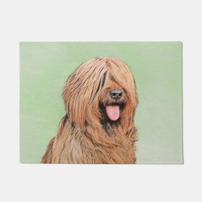 Paillasson Tableau de bord - Joli art original chien (Devant)