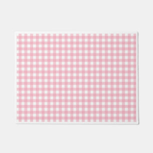 Paillasson Tableau De Bord Rose Et Blanc