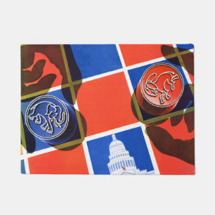 Paillasson Tableau de contrôle des élections