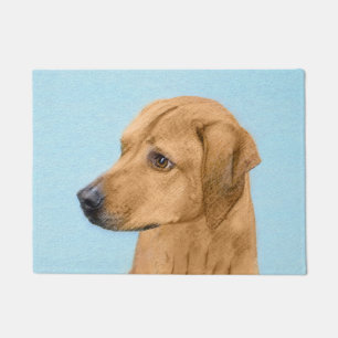 Paillasson Tableau Rhodesian Ridgeback - Art Chien original