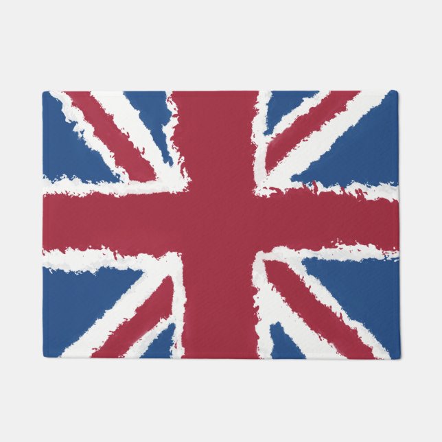 Paillasson Tableau Union Jack par Heva Weva (Devant)