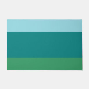 Paillasson Tanager Turquoise, Turquoise Blue et Kelly Green H