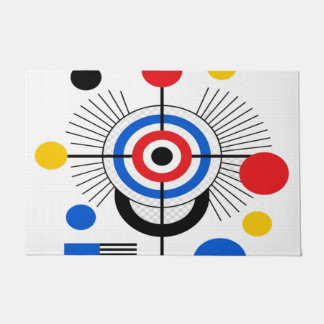Paillasson Tapete Abstrato
