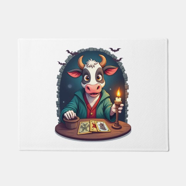 Paillasson Tarot de vache de la terreur (Devant)
