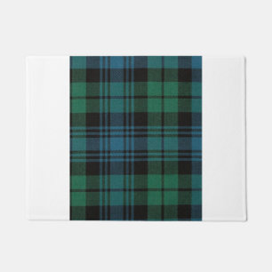 Paillasson Tartan Black Watch restauré