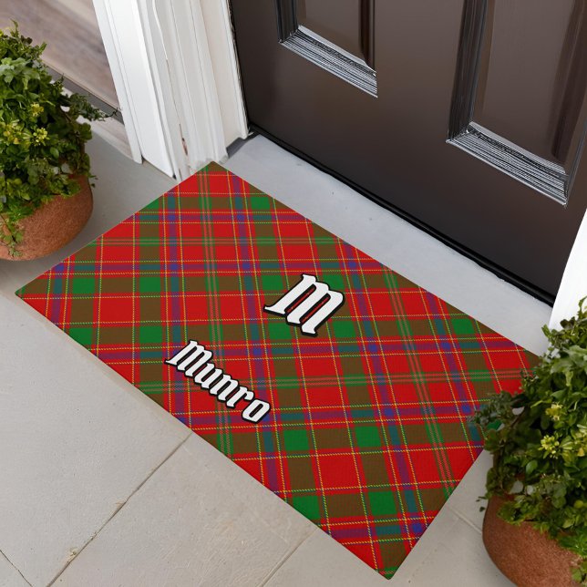 Paillasson Tartan du clan Munro (Créateur téléchargé)