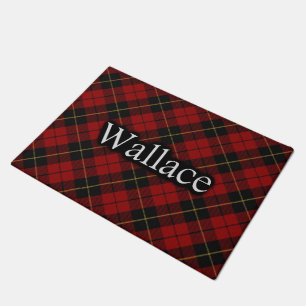 Paillasson Tartan écossais de Wallace de clan