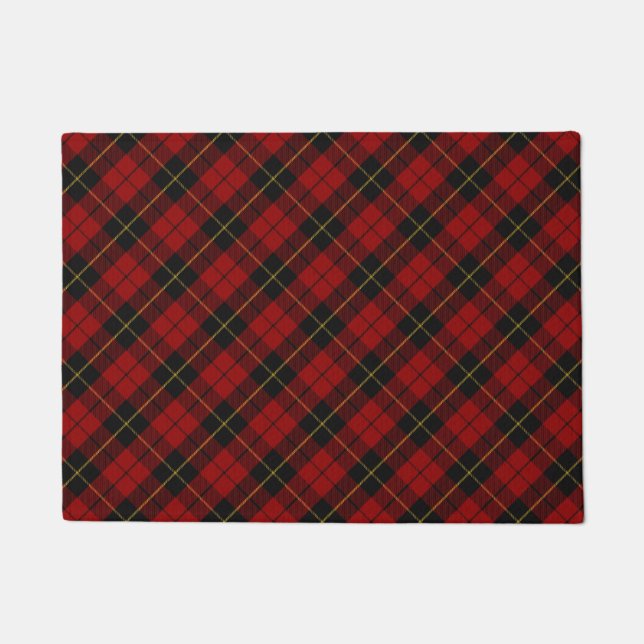 Paillasson Tartan Wallace Clan Écossais Plaid (Devant)
