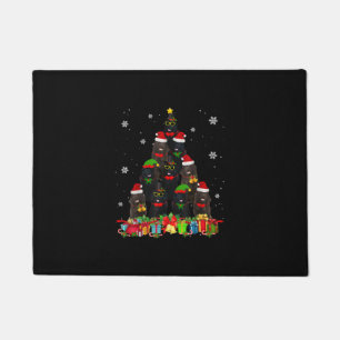 Paillasson Terre-Neuve-et-Labrador Fantaisie Dodon Lover Xmas