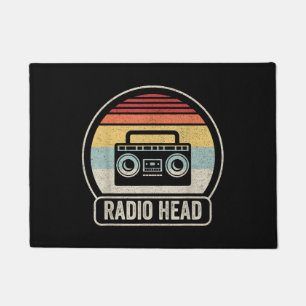 Paillasson Tête radio Vintage