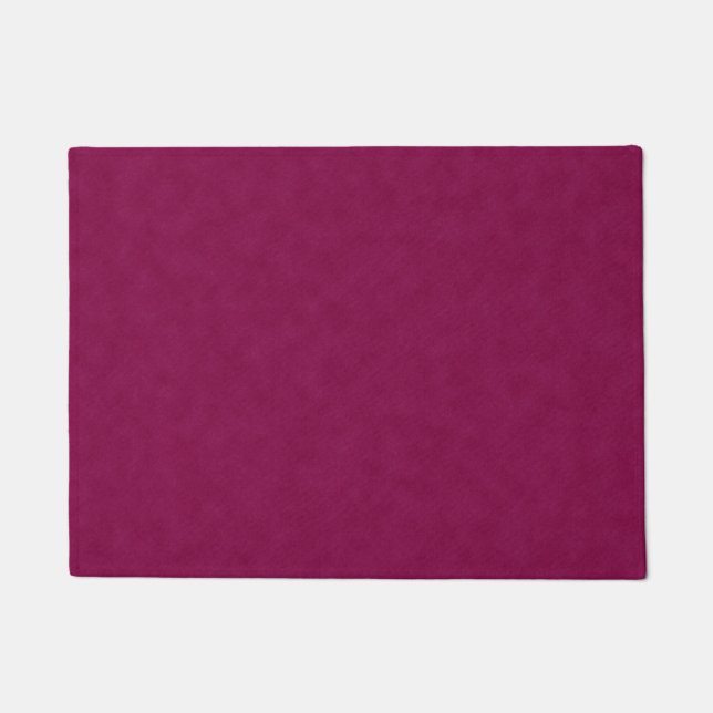 Paillasson Texture de Denim magenta chaud, (Devant)