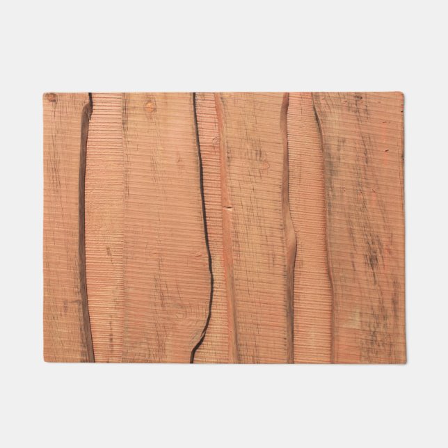Paillasson Texture en bois (Devant)