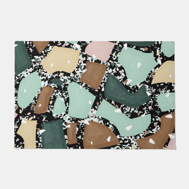 Paillasson Texture en granit de marbre (Devant)