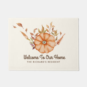 Paillasson Thanksgiving Dîner Invitation Boho Theme