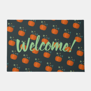 Paillasson Thanksgiving Halloween Citrouille Door Mat