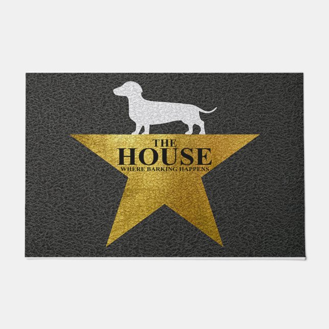 Paillasson The House Where Barking Happens (Devant)