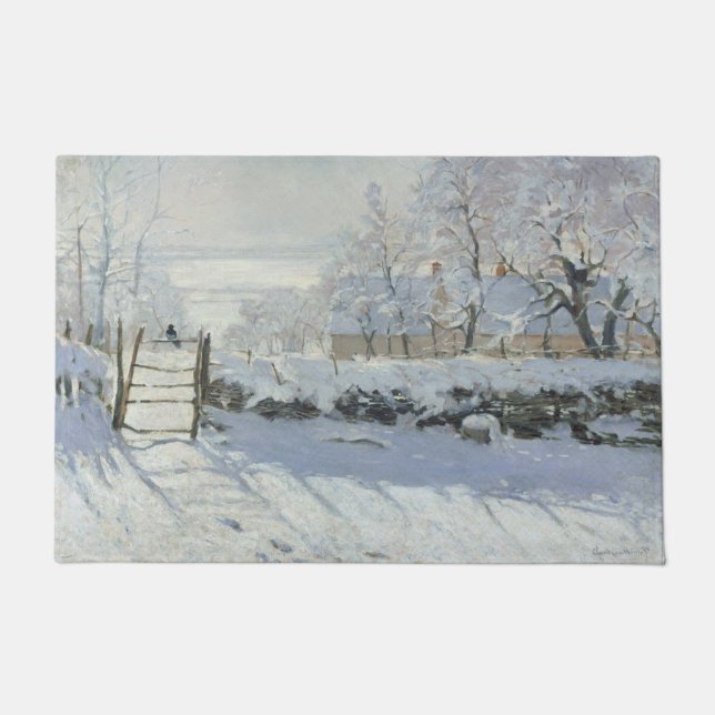 Paillasson The Magpie - Claude Monet - la pie - La Pie (Devant)