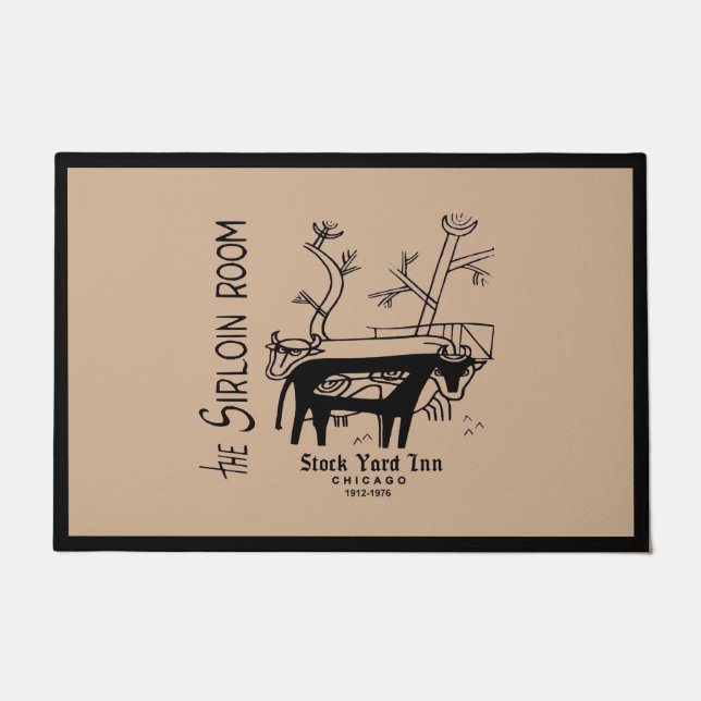 Paillasson The Stock Yard Inn's Sirloin Room, Chicago, IL (Devant)