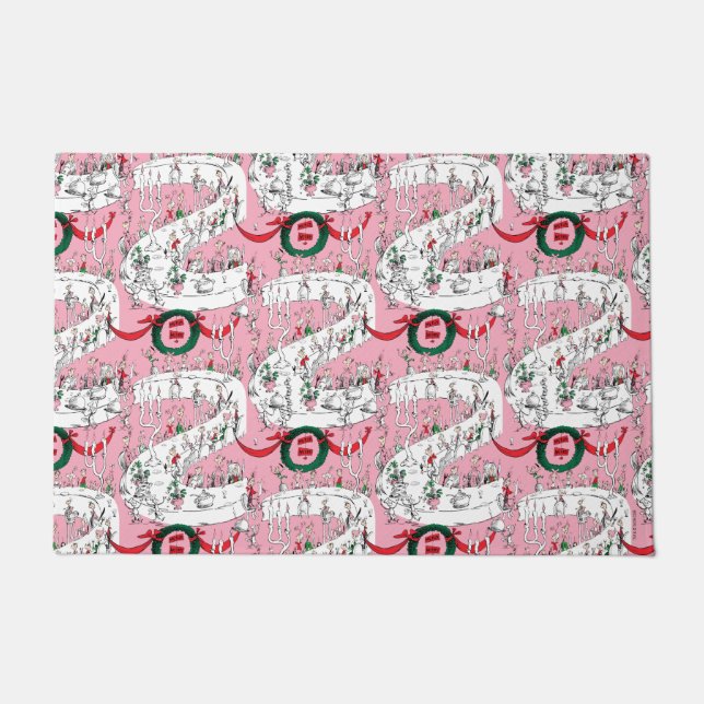 Paillasson The Whos' Merry Christmas Feast (Devant)