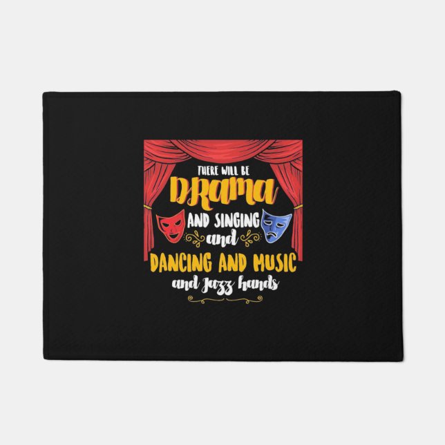 Paillasson Théâtre Il y aura un drame (Devant)