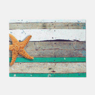 Paillasson Thème Plage Starfish Mariage Rustique