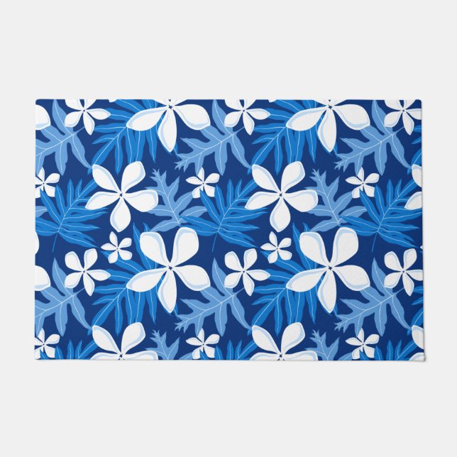 PAILLASSON TIARE (BLEU) (Devant)